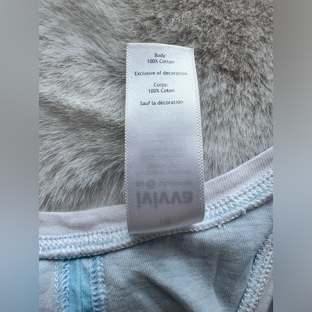 Ivivva by Lululemon Girl's Happy Livin' Tank Top in Sky Blue Size 10 - Picture 8 of 8